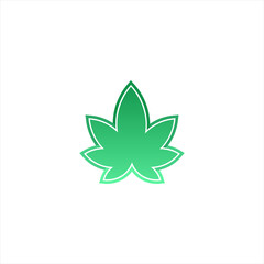 Abstract Green Leaf and Leaves logo Icon Vector Design. Landscape Design, Garden, Plant, Nature, Health and Ecology Vector Logo Illustration.