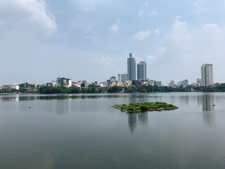 Fototapeta na wymiar Lac à Hanoï, Vietnam