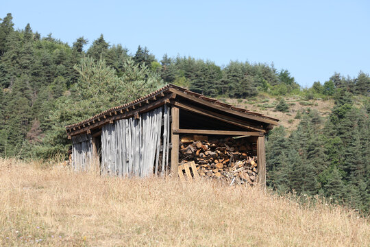 background of old log bong