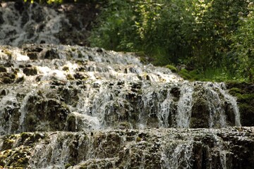 Fátyol Waterfall in Szilvásvárad