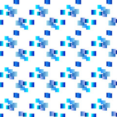 Light multicolor vector template with abstract forms. Colorful illustration with simple gradient shapes. Elegant design for wallpaper