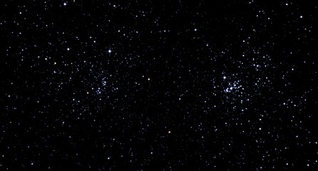 Dobelsternhaufen h und chi im Sternbild Perseus
