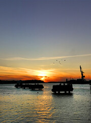 Fototapeta premium Sonnenuntergang