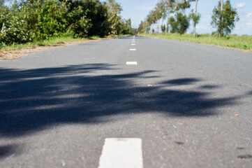 road in the countryside