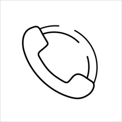 Phone icon set. Connection vector collection.