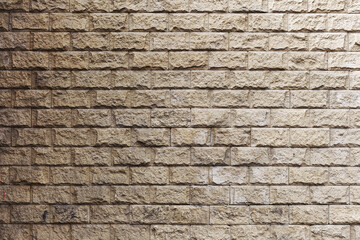 Abstract background old white brick wall with cracks and scratches. Landscape style. Great background or texture.