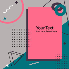 Fototapeta premium Cover design.Abstract background for magazine, book, splash, banner, vector. Abstract vector background.