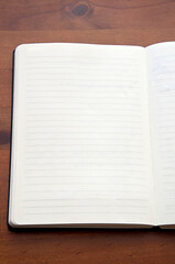 blank_page_lines_open_paper notebook_upright