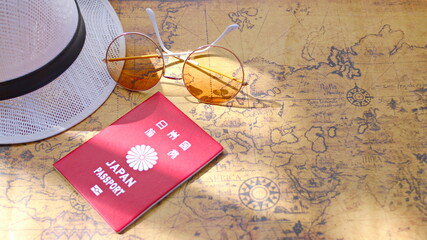  passport Travel concept