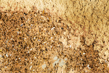 Abstract concrete, weathered with cracks and scratches. Grungy Concrete Surface. Great background or texture.