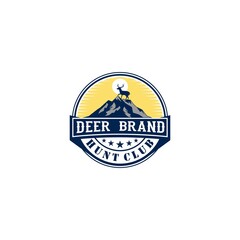 deer logo designs inspirations, hunting club logo