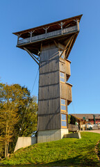 Obraz premium Lookout tower on the so called Buchberg mountain in Austria