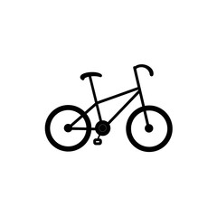 Fototapeta premium bicycle isolated on white background