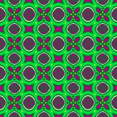 seamless background with multicolored repeating patterns.
3d illustration, 3d rendering.