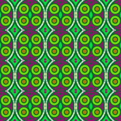 seamless background with multicolored repeating patterns.
3d illustration, 3d rendering.