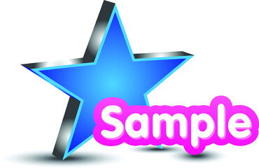 star icon vector illustration