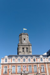 Obraz premium Beffroi et hôtel de ville de Boulogne sur mer - France