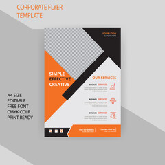 corporate modern flyer template