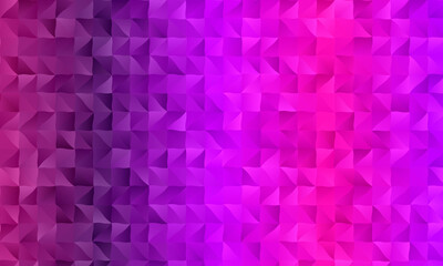 Fuchsia color polygonal abstract background. Great illustration for your needs.