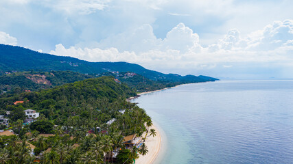 Obraz premium View of Samui island in Surat Thani Province, Thailand