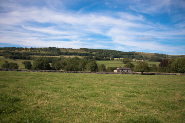 Views of the Peak District National Park, Derbyshire, UK