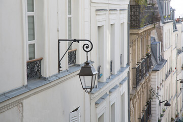Facade of Montmartre in Paris