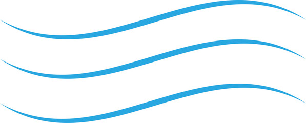 波アイコンイラスト