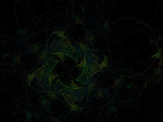 Imaginatory fractal background Image
