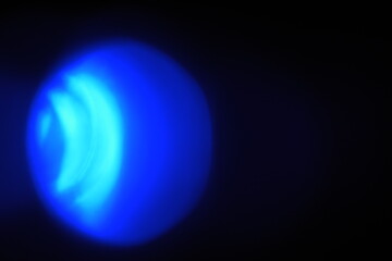 Abstract blue light