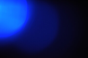 Blue Lens Flare / Light Leak / Overlay