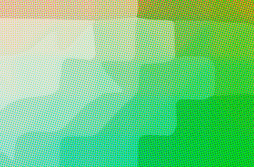 Abstract illustration of green, yellow Dots background