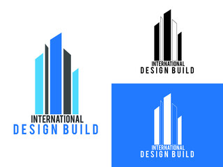 real estate building and construction logo vector illustration