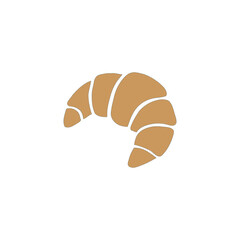 fresh croissant logo for bakery