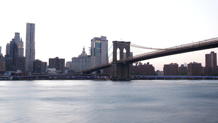 Fototapeta na wymiar landscape of lower manhattan NYC 