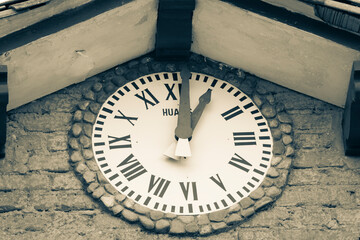 Antique wall clock
