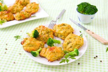 Brokkoli - Bratlinge	