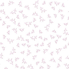 Geometric star pattern. Vector star pattern background