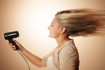 Haare fönen