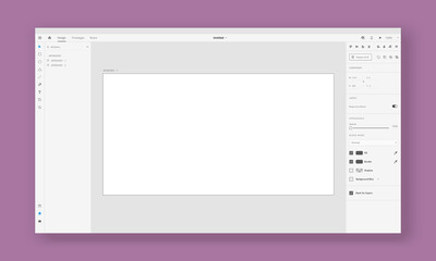 Graphic Software User Interface Design