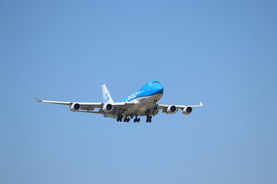 Amsterdam, the Netherlands - August, 7th 2020: PH-CKC KLM Boeing 747-406F