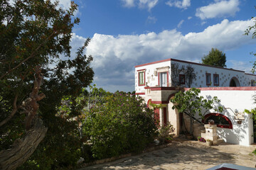 White buildings of the Masseria Montenapoleone