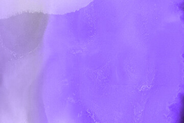 Hand-painted alcohol ink background. Abstract delicate violet texture. Contemporary feminine wallpaper. 