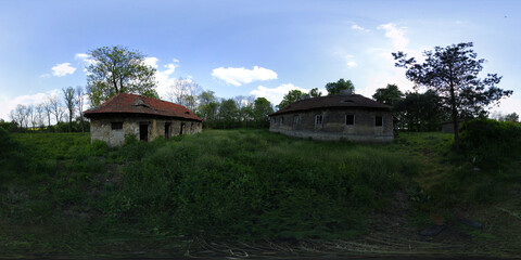 Abandoned Farm in Eastern Europe HDRI PAnorama