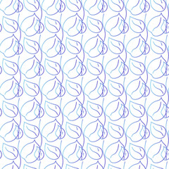 Drawing vector graphics with a floral pattern for design. Floral flower natural design. Graphics, sketch drawing.