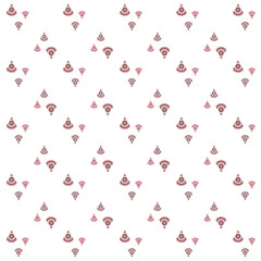 drawing from geometric shapes. the background