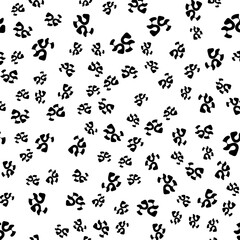 black and white graphic pattern and simple elements