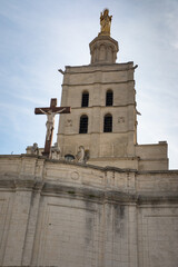 Fototapeta na wymiar Avignon Cathedral, Avignon, Provence, France