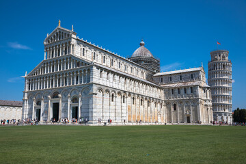 Fototapeta na wymiar Pisa Cathedral (Cattedrale Metropolitana Primaziale di Santa Maria Assunta; Duomo di Pisa in italian), Pisa, Tuscany, Italy