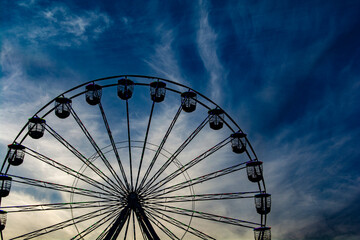 ferris wheel in the park