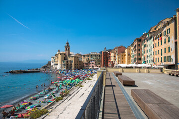 The picturesque Village of Camogli, Italy